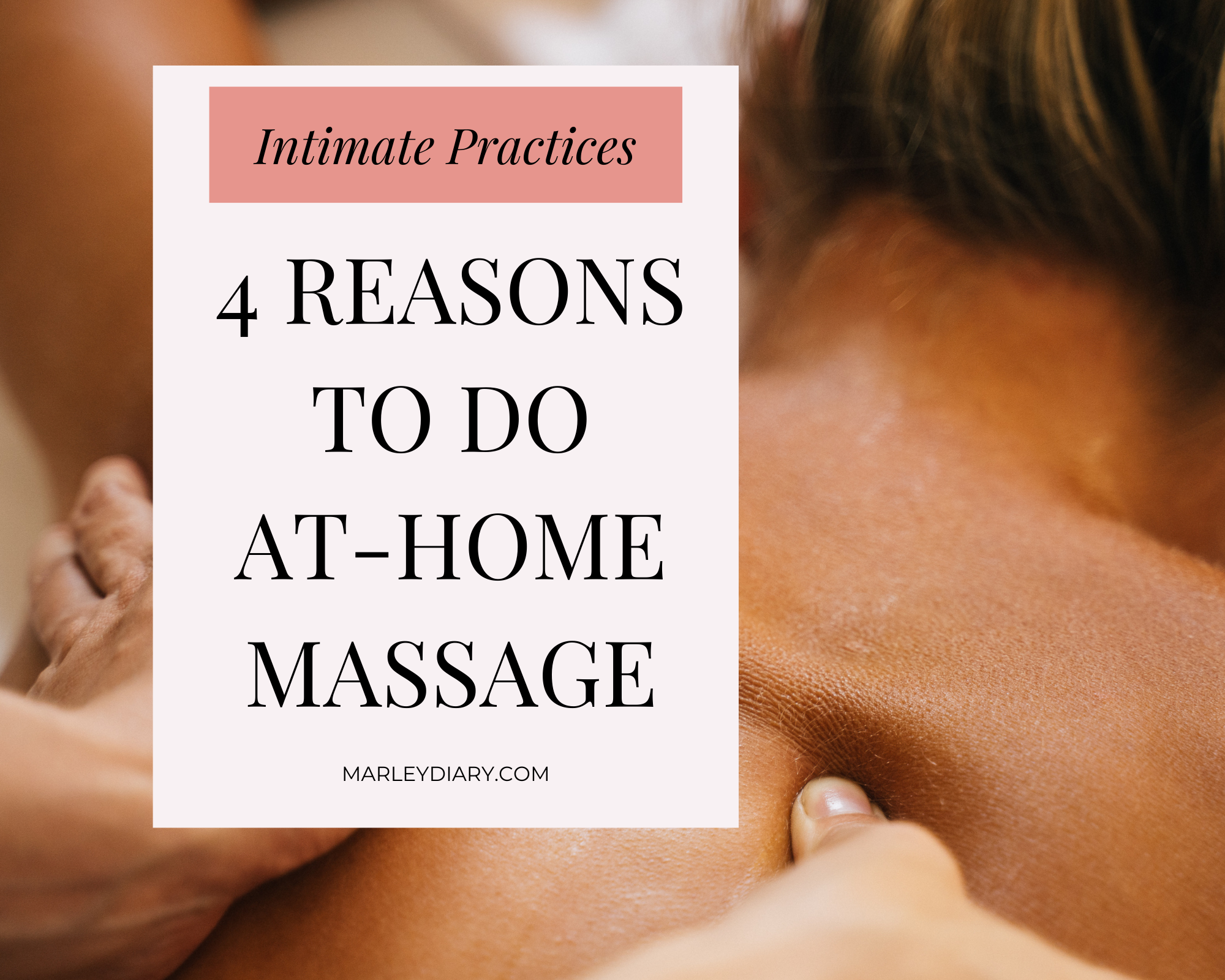 benefits of at-home massage